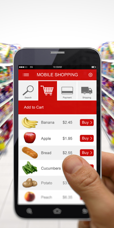 applicazione mobile per ecommerce